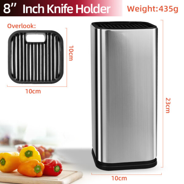 Drainable Knife Chopping Board Holder Size Chopper Holder - Image 3