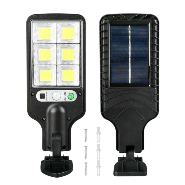 LED Solar Motion Sensor Light Bright Garden Outdoor Street Wall Lamp Solar Wall Lamp Lights Outdoor Road Lamp For Garden, Yard, Garage, Path - Image 8