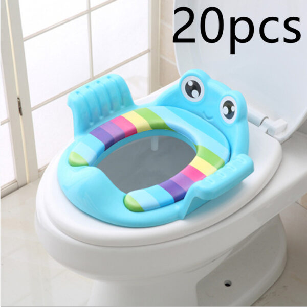 Baby Children Toilet Build-In Potty Training Seat Burr-Free - Image 5